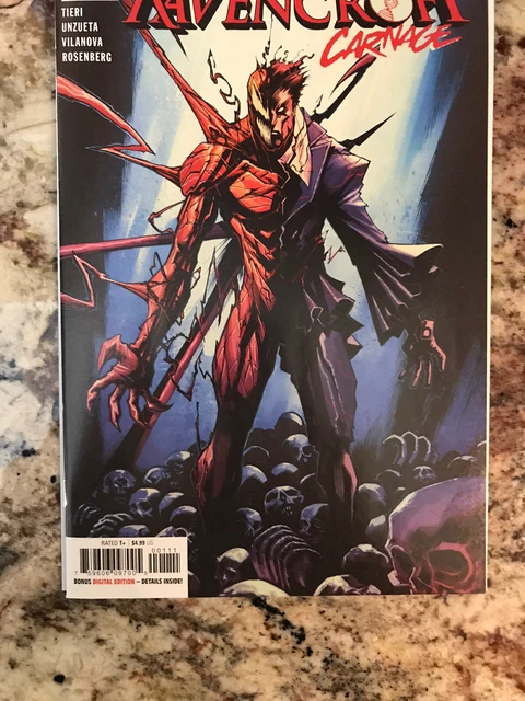 RUINS OF RAVENCROFT CARNAGE Scream #1 Cover A 1st Cortland Kasady Lot Set 4