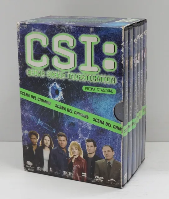 CSI: Crime Scene Investigation - Prima Stagione 1 Completa (6 DVD) (Epidosi 1...
