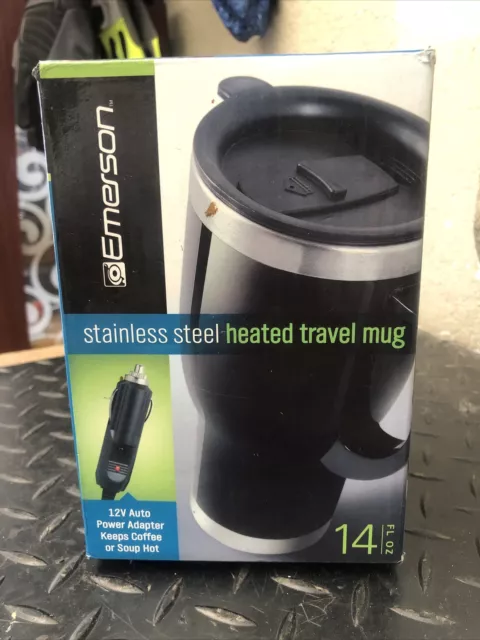 Emerson Stainless Steel Heated Travel Mug