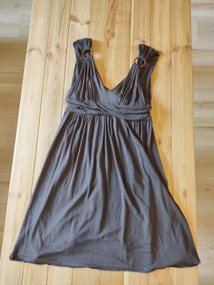 Victoria's Secret Bra Tops Dress Dark Brown Medium M Summer Midi Fall Empire