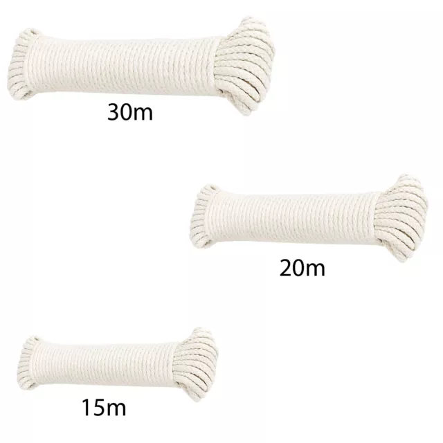 TRADITIONAL STRONG COTTON Rope Washing Clothes Dryer Line Twine Hank Polley  Jute £6.80 - PicClick UK