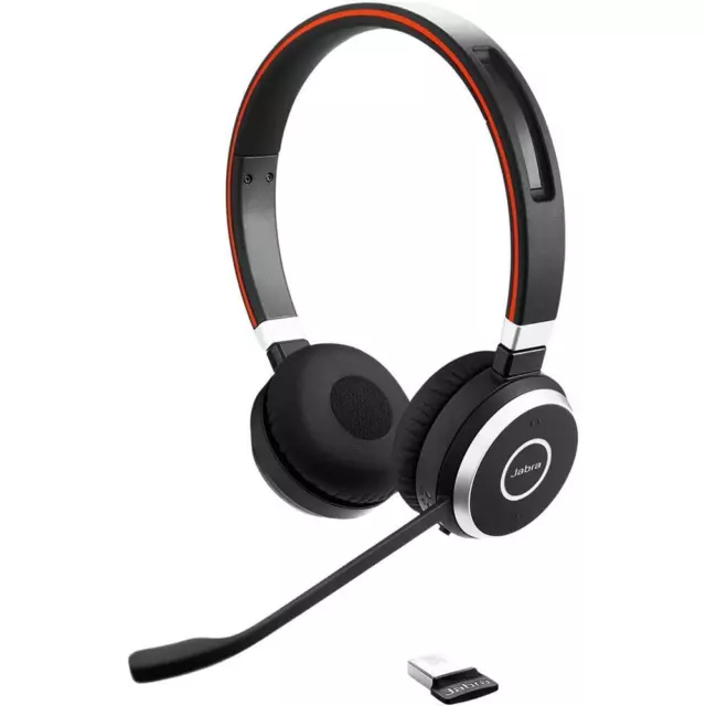 Jabra Evolve 65 SE UC Stereo-Headset Bluetooth Mikrofon Geräuschunterdrückung