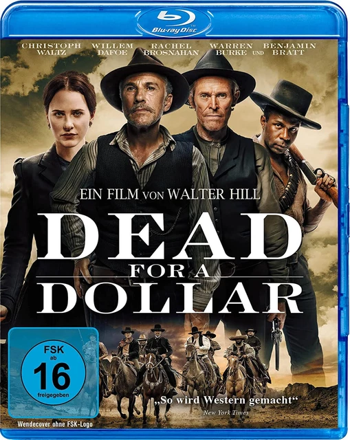 DEAD FOR A DOLLAR Bluray Region B (UK) Christoph Waltz, Willem