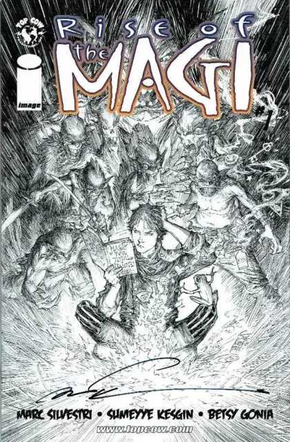 Rise Of The Magi 1 Nm- 1:10 Sketch Variant Cover Signed Marc Silvestri Incentive