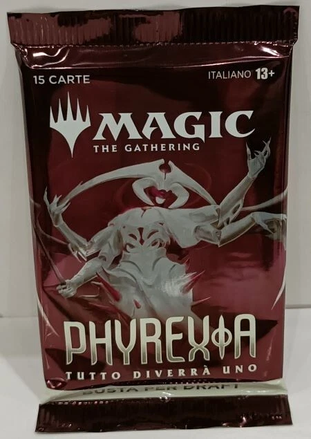 Magic The Gathering - Phyrexia - Tutto Diverra' Uno - Busta Per Draft - 15 Carte