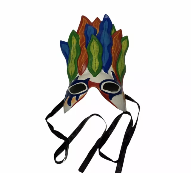 Cirque Du Soleil Varekai Rainbow Flame Mask Multi-Color