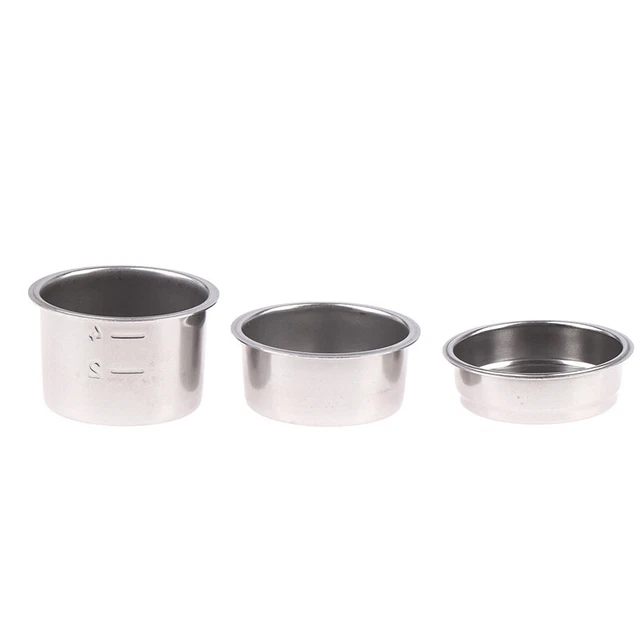 51 mm 124 Tassen Filter Ersatzfilterkorb für Kaffeeboden ohne  ZF