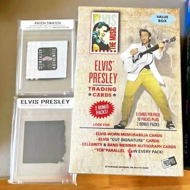 Rare Sealed 2007 Elvis Presley Trading Card Blaster Box! Signed Elvis Autograph?