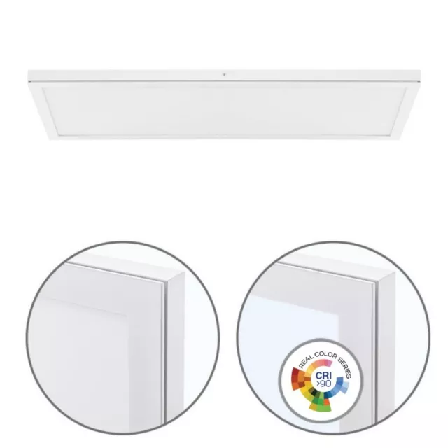 Panel LED Superficie 28w 60x30cm Blanco - 3400lm - 3 años de Garantía