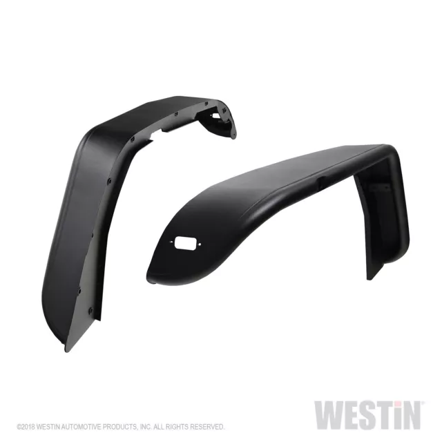 Westin 62-1025 Tube Fenders Fits 18-22 Gladiator Wrangler (JL)