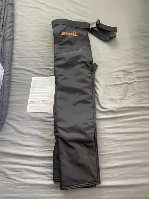 STIHL Black Chainsaw Chaps. 36" Length -30 -42" Waist. Brand New 3