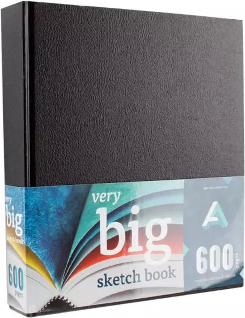 Sketches in the Making Very Big Hardcover Sketchbook-Giant Sketchbook-600 Pages