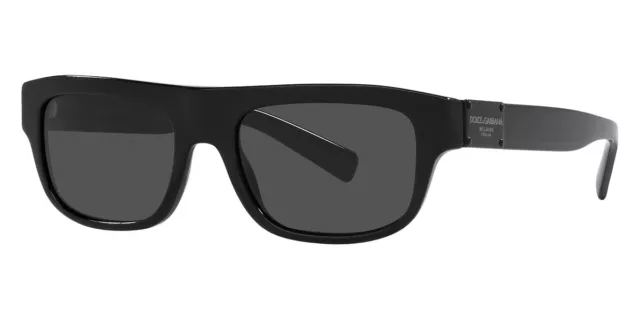 Dolce & Gabbana Men's DG4432-501-87-52 Fashion 52mm Black Sunglasses