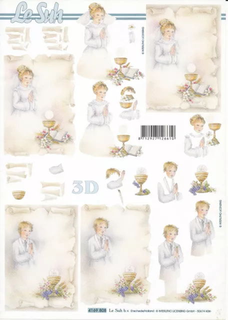 Le Suh 3D Bogen, Etappenbogen,Konfirmation, religiöse Themen, NEU