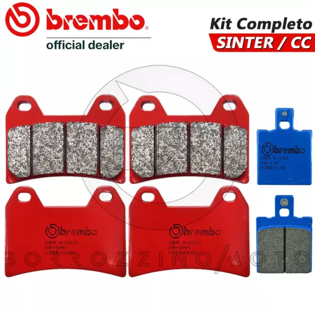 Pastiglie Freno Brembo Sinter Anteriori + Posteriori Ducati Monster 620 2003