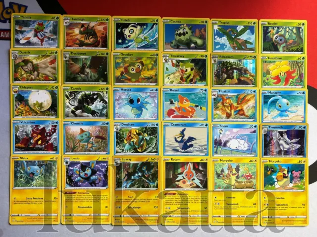 Carte Pokémon DESTINO SPLENDENTE - Set completo 46 carte comuni/non comuni/rare