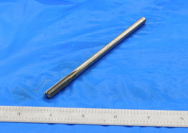 Usa Made 9/32 Od Hss Chucking Reamer 1/4 Shank 6 Flute .28125 9/32 .2813 .0000
