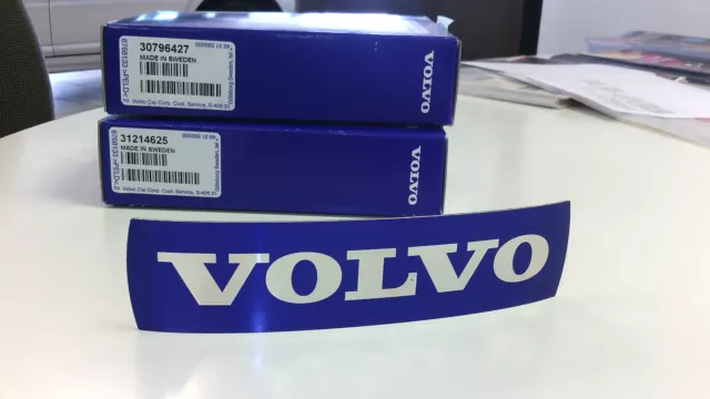 Volvo Genuine Grille Blue Badge Emblem C30 V60 S60 V70 S80 Xc70 C70 V50 Xc90