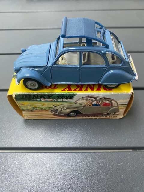 Dinky toys spain - Citroen 2 CH , orange - neuf en boite ref 500, Vente aux enchères : Jouets - Trains - Poupées - Automates