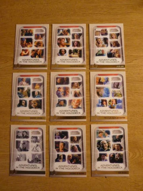 The Complete Star Trek Voyager: ‘Adventures in the Holodeck’ Chase Card Set