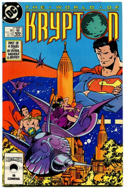 The World of Krypton 1 NM 9.2 DC Comics 1987 John Byrne Al MIgnola Copper Age