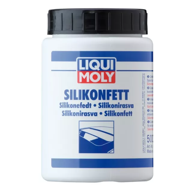 Schmierfett LIQUI MOLY 2851 Silicon-Fett transparent Silikonfett Schmierung 500g