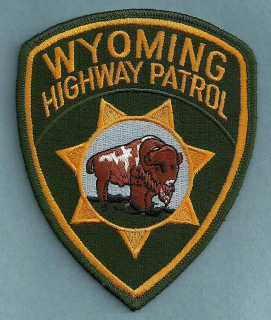 Wyoming Highway Patrol Shoulder Patch