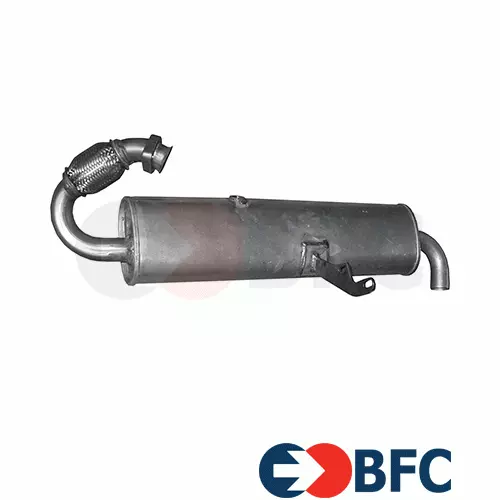 Exhaust Rear Silencer for SMART CITY FORTWO 0.6 0.7 1998-