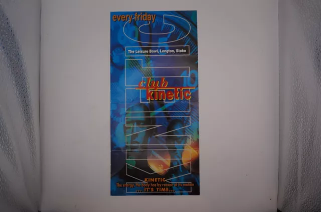 Your Choice Of Old Skool 90's Rave Flyer On Metal 20cm X 15cm 0.05