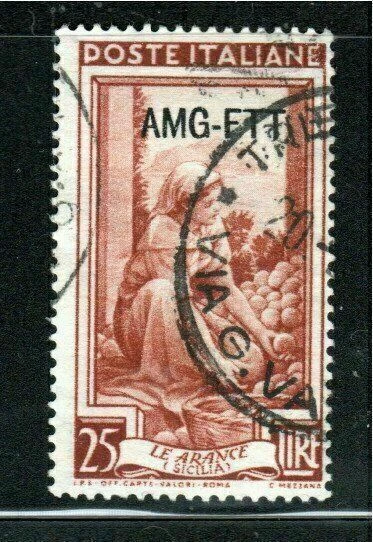 Italy Italian Colonies Trieste Overprint Amg-Ftt  Stamps Used Lot 18580