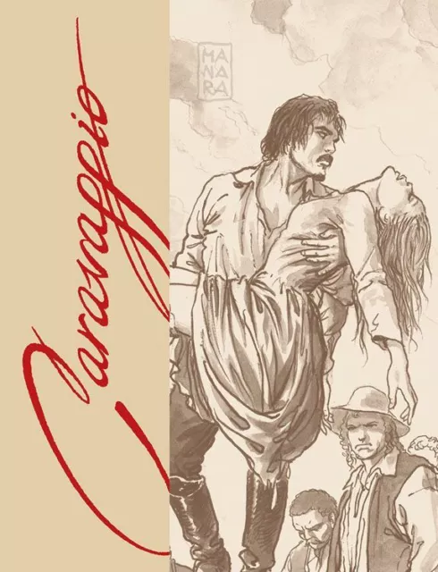 CARAVAGGIO #1+2 VZA ARTIST-EDITION deutsch MILO MANARA lim.222 + signed Artprint