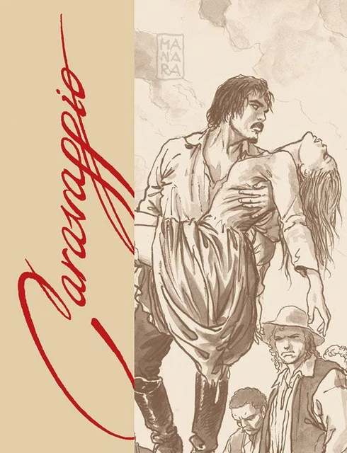 CARAVAGGIO #1 VZA ARTIST-EDITION deutsch MILO MANARA lim.222 Ex+ signed Artprint