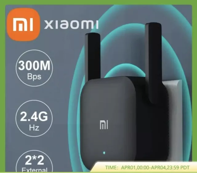 Nuevo Xiaomi-amplificador Wifi Pro Original, repetidor 300M 2,4G,