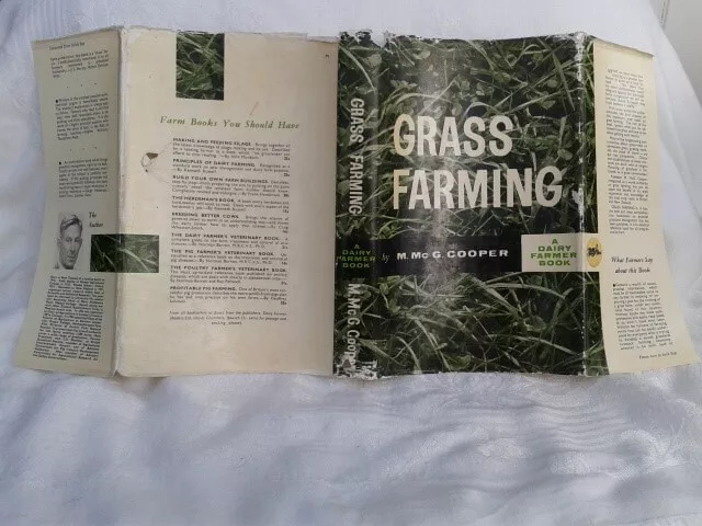 Grass Farming. M.Mc G.Cooper. Illustrated Hardback in Dustjacket. 2nd imp.1962 3