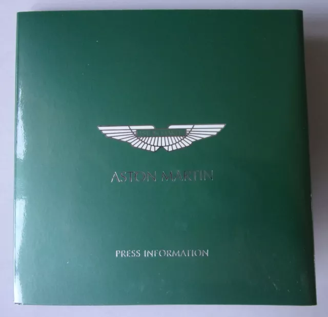 ASTON MARTIN orig 2003 UK Mkt Media Pack Press Kit - Vanquish DB7 GT V8 Vantage