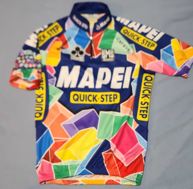 SMS Santini Team Mapei Quick-Step Colnago Men’s Cycling JERSEY size S