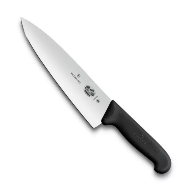 Victorinox 20cm Extra Wide Cooks Chefs Carving Knife Fibrox Handle 5.2063.20