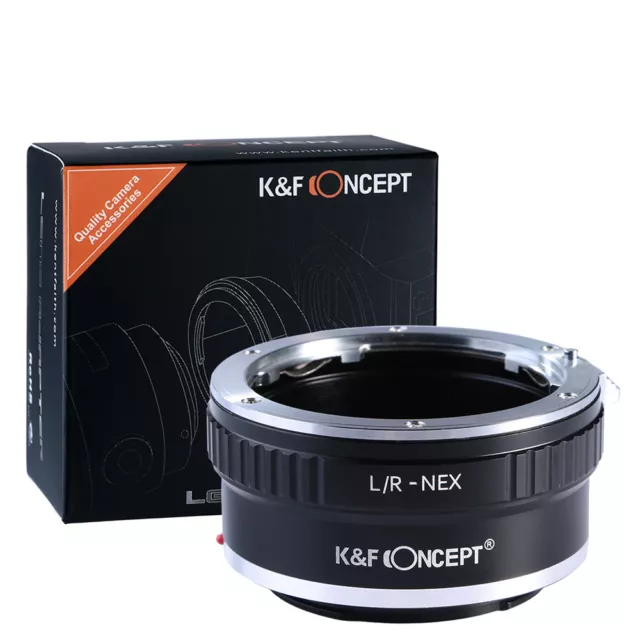 K&F Concept adapter for Leica R mount lens to Sony E mount NEX a5000 A7II A7R
