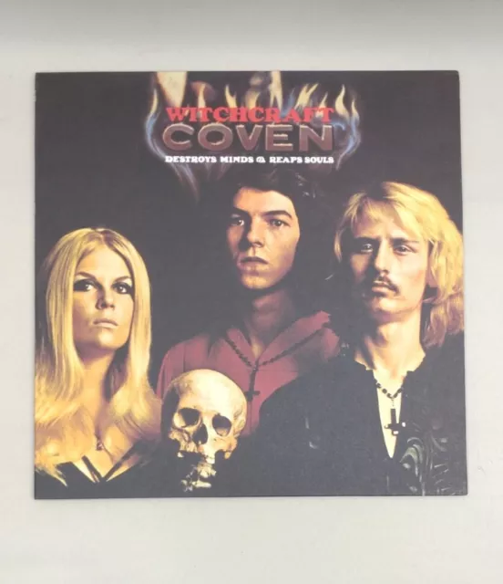 Coven Witchcraft Destroys Minds and Reaps Souls 2003 Akarma Vinyl LP