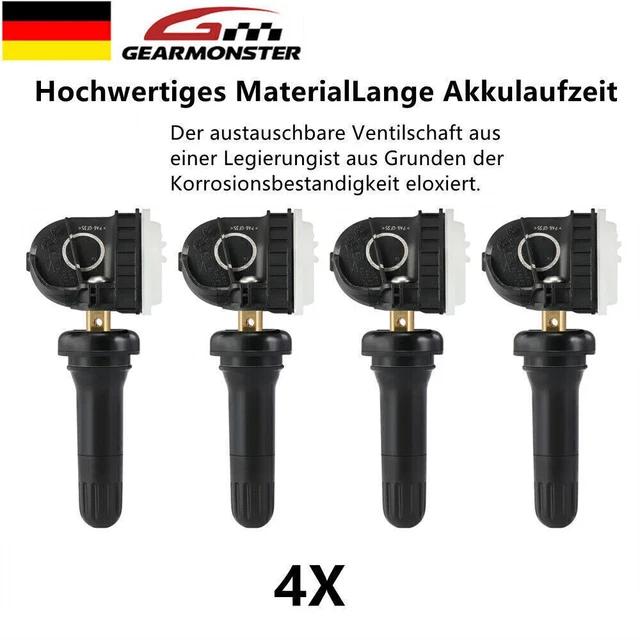Rdks Sensoren Opel Astra K Sports Tourer 4X FÜR OPEL Astra K Astra J RDKS Reifendrucksensor TPMS Sensor 13506028