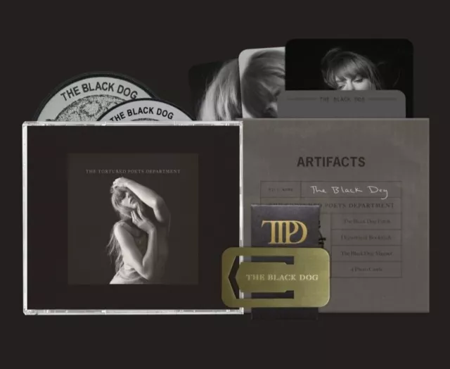 TAYLOR SWIFT THE Tortured Poets Department Deluxe Collector's CD ...
