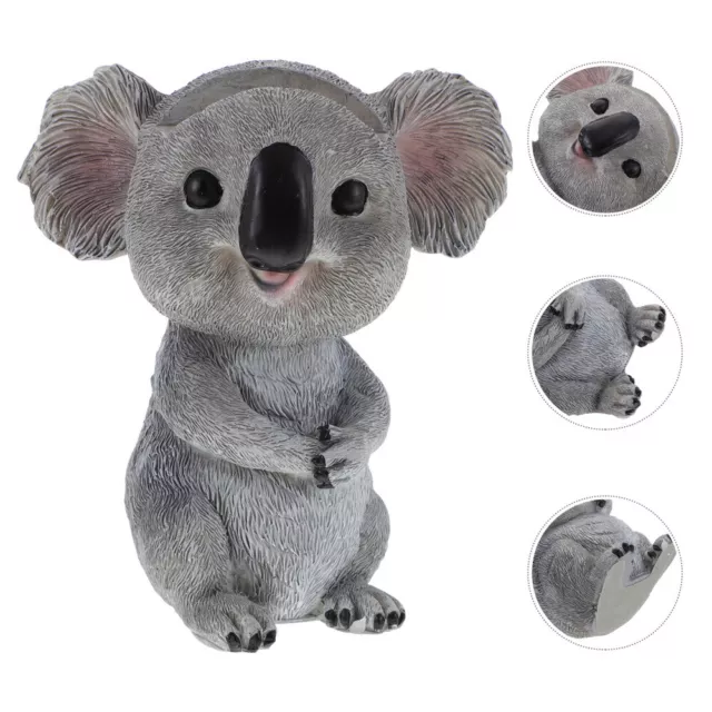 Koala-Brillenhalter Tierform Stützrahmen Grau - Geschenk