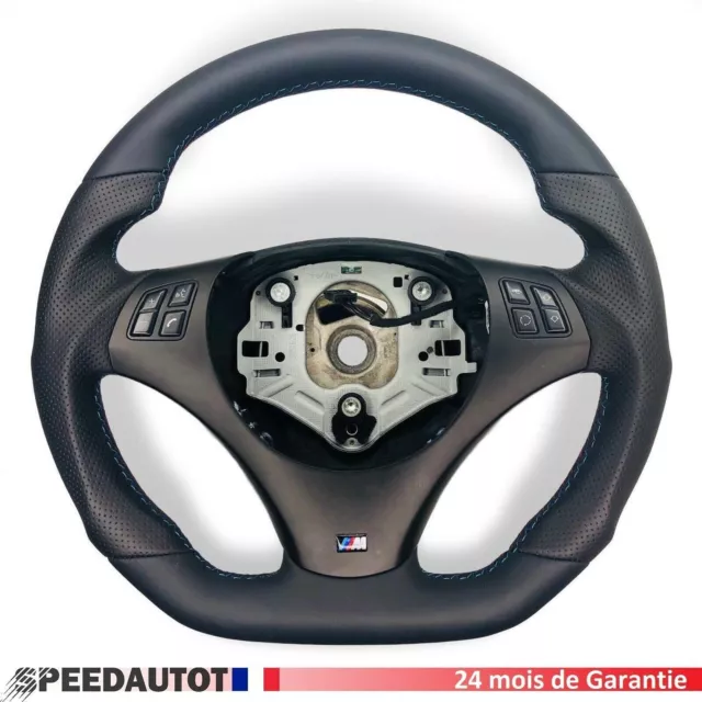 Volant Cuir BMW M-POWER E82 E84 E87 E88 E90 E91 E92 E93 Echange standard..