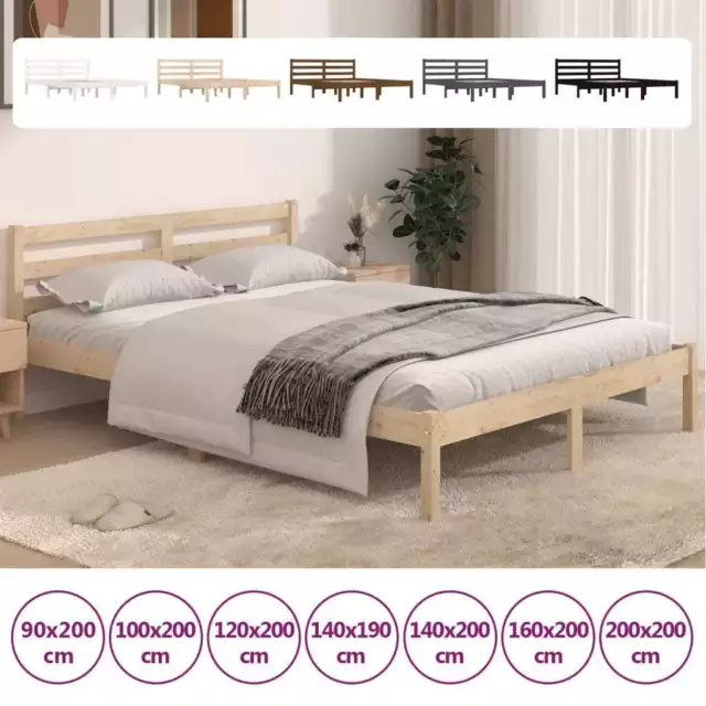 Sofá cama madera maciza de pino Multicolor Multitalla Descanso Cuarto vidaXL
