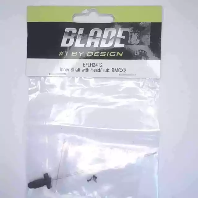 Blade RC Parts by E-Flite: Inner Shaft with Head/Hub: BMCX/2,FHX,MH-35