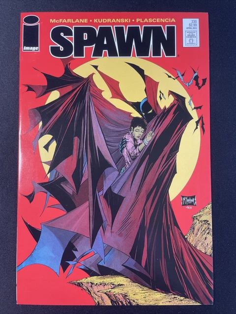 Spawn #230 Homage Image 1st Print Todd Mcfarlane Low Print Run Comic Very Fine