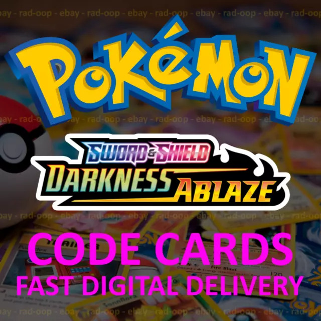 Pokemon Cards TCG  Live Online | Darkness Ablaze | CODE CARDS