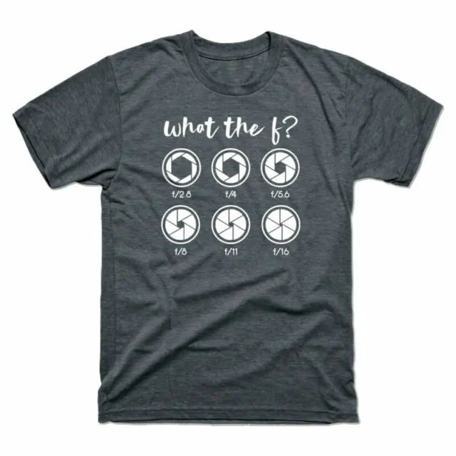 Aperture Birthday What The Gift Tee Photography Camera F Men's Photographer