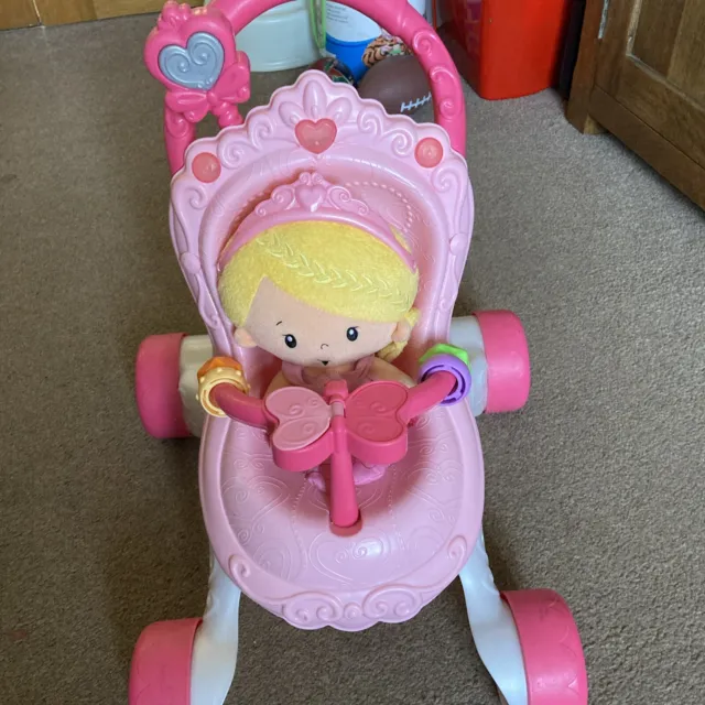Fisher Price Musical Buggy/ Walker With Doll