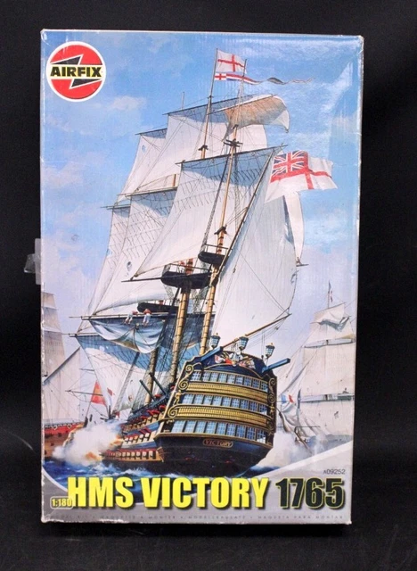 VINTAGE AIRFIX 'HMS Victory 1765' 1:180 Scale MODEL KIT - Boxed ...